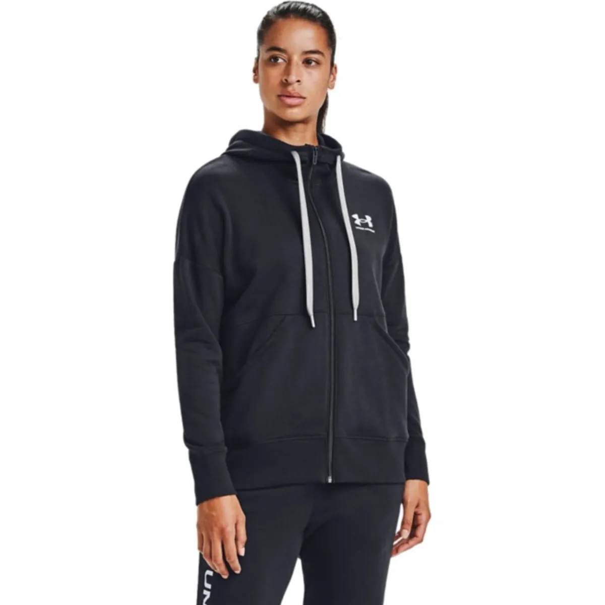 MOLETON UNDER ARMOUR FEM RIVAL FLEECE FZ