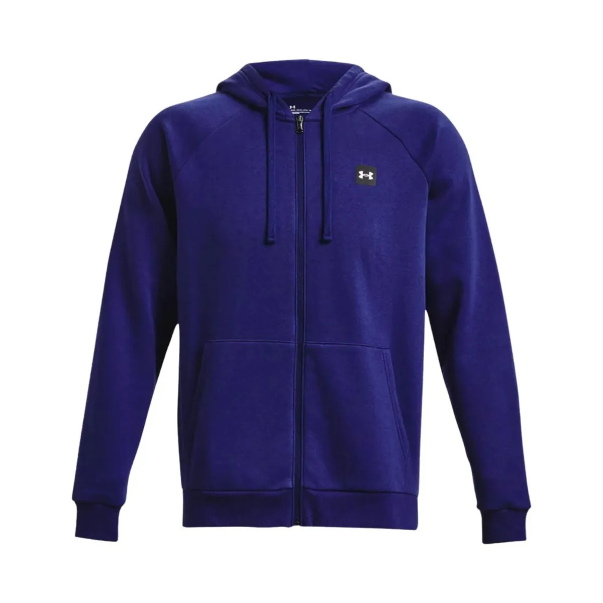 MOLETON UNDER ARMOUR RIVAL FLEECE FZ BLUE