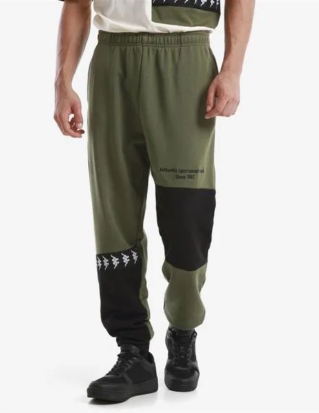 Pantalón Chándal KAPPA VENOM - Green Parsley/Black