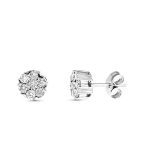 Pendientes Indira Diamantes 0.602 Qtes. OB 18K