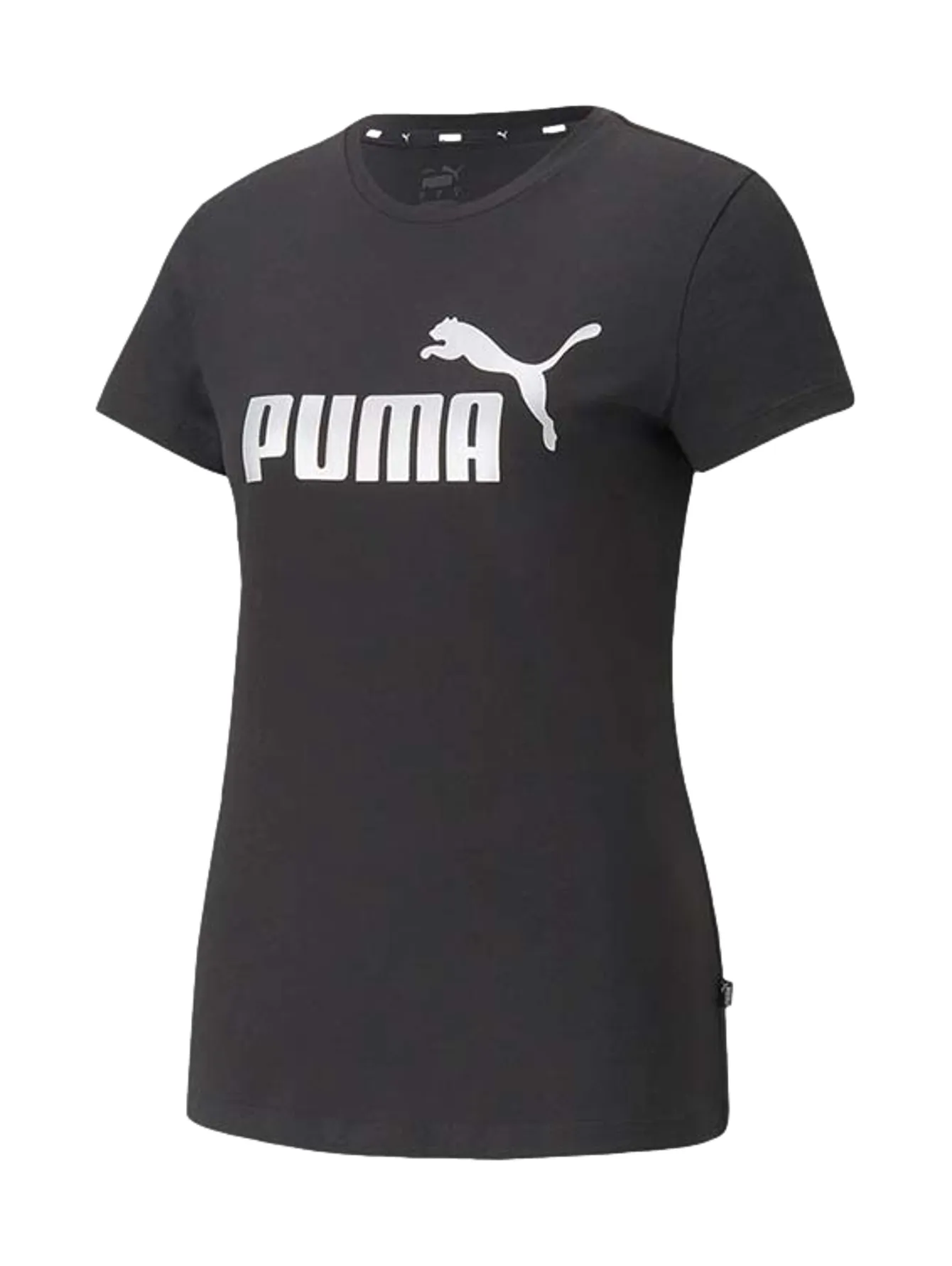 Playera Puma Metallic Logo Para Mujer