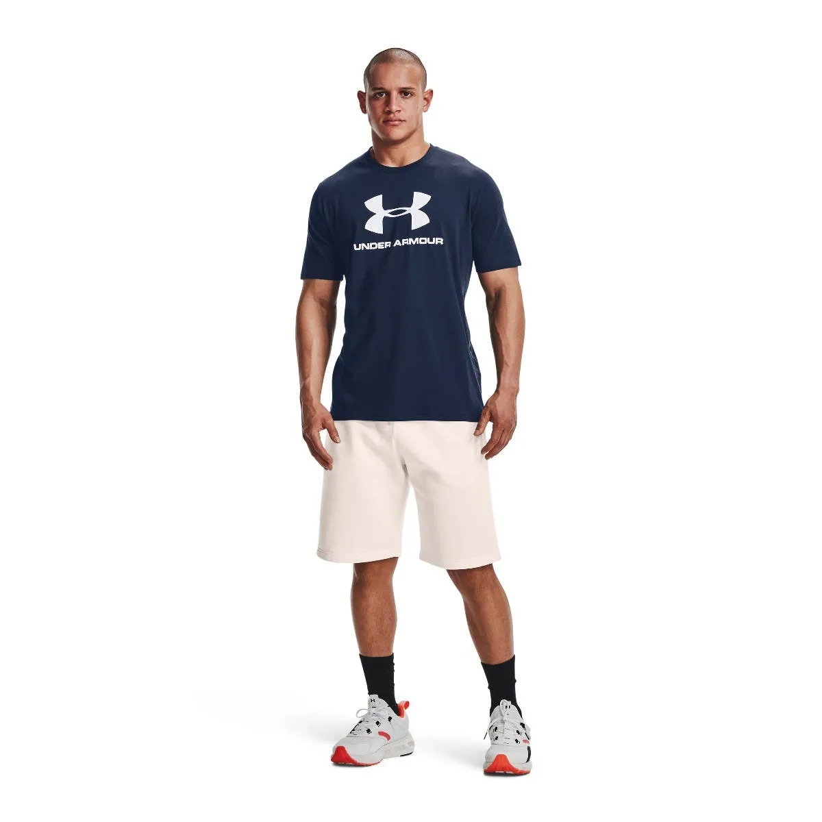 Polera Entrenamiento Hombre Under Armour Azul Marino