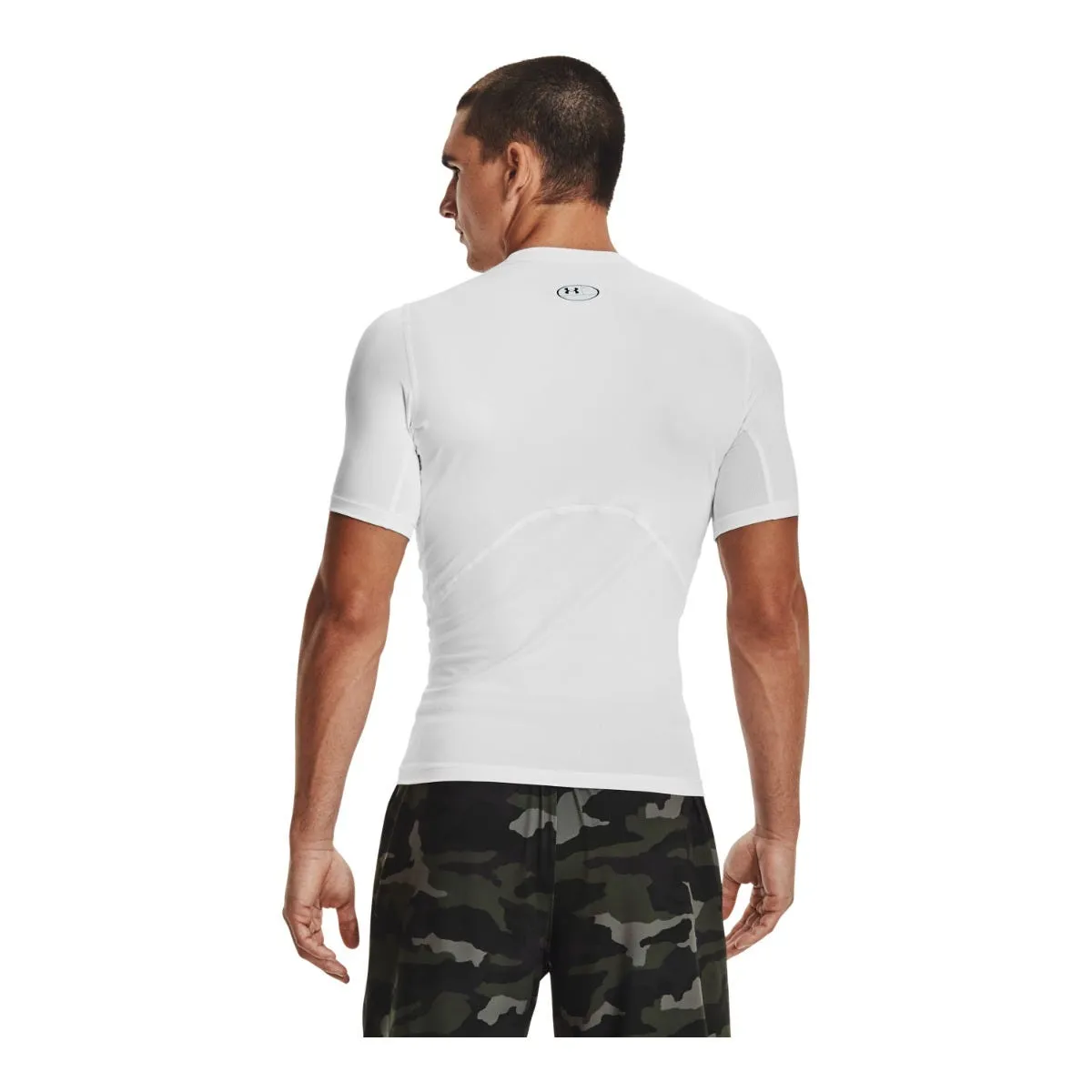 Polera Entrenamiento Hombre Under Armour Blanca