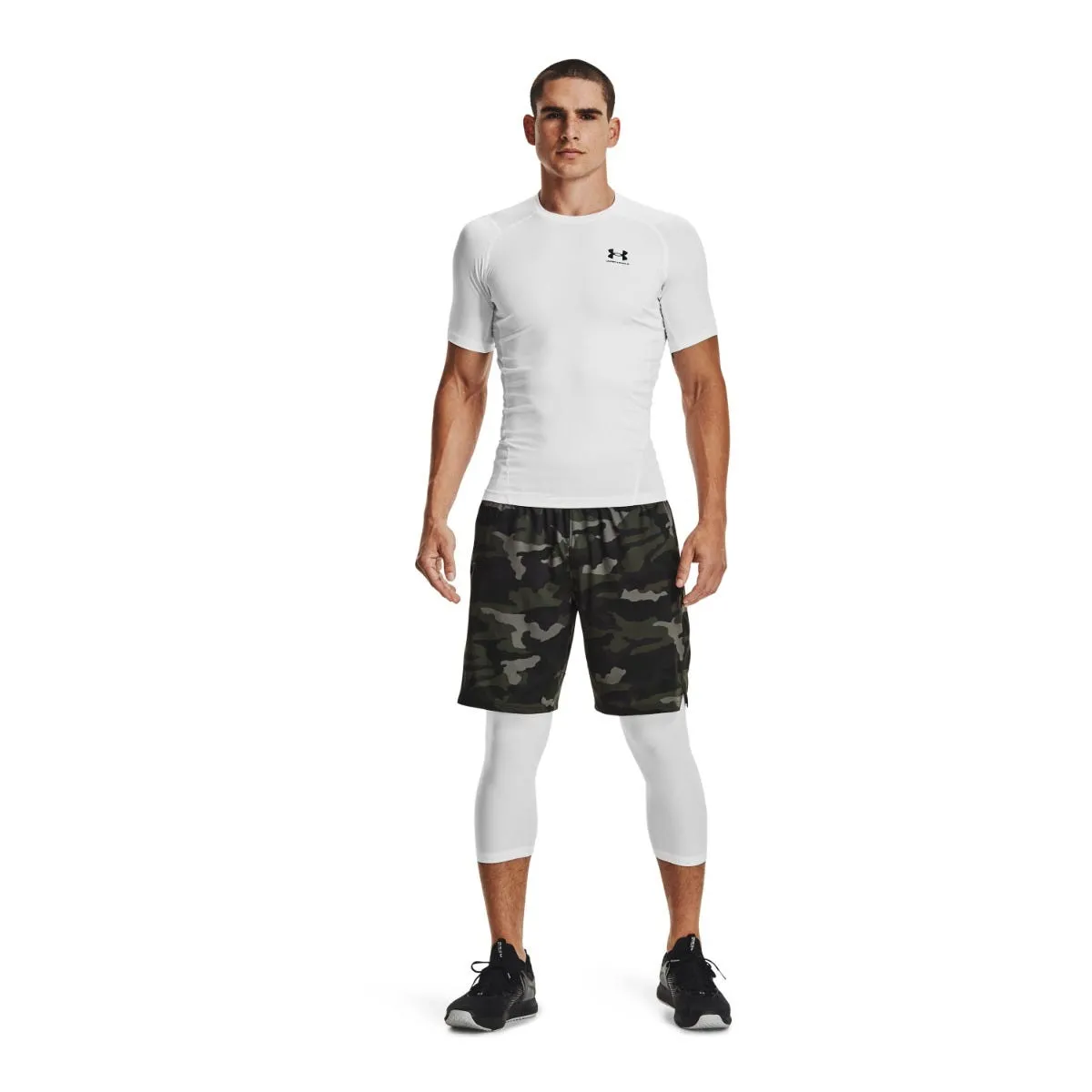 Polera Entrenamiento Hombre Under Armour Blanca