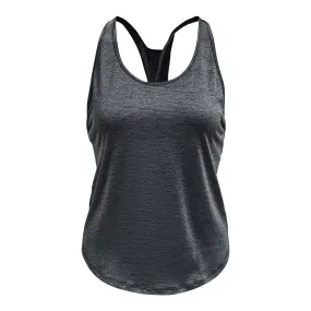 Polera Entrenamiento Mujer Under Armour Tech Sin Mangas Negro