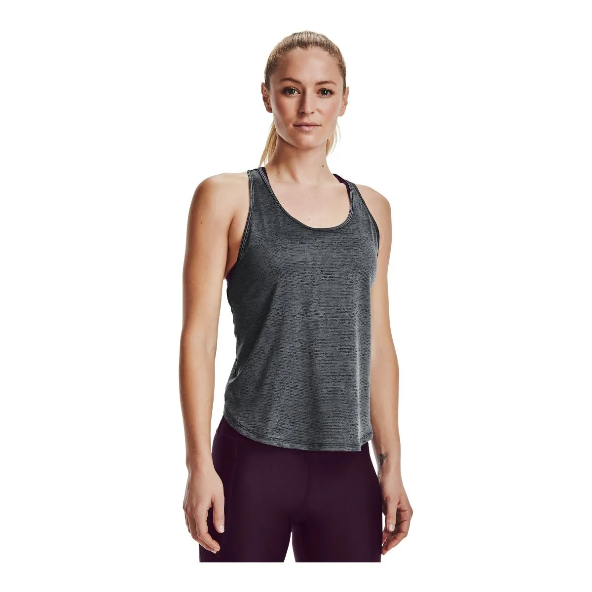 Polera Entrenamiento Mujer Under Armour Tech Sin Mangas Negro