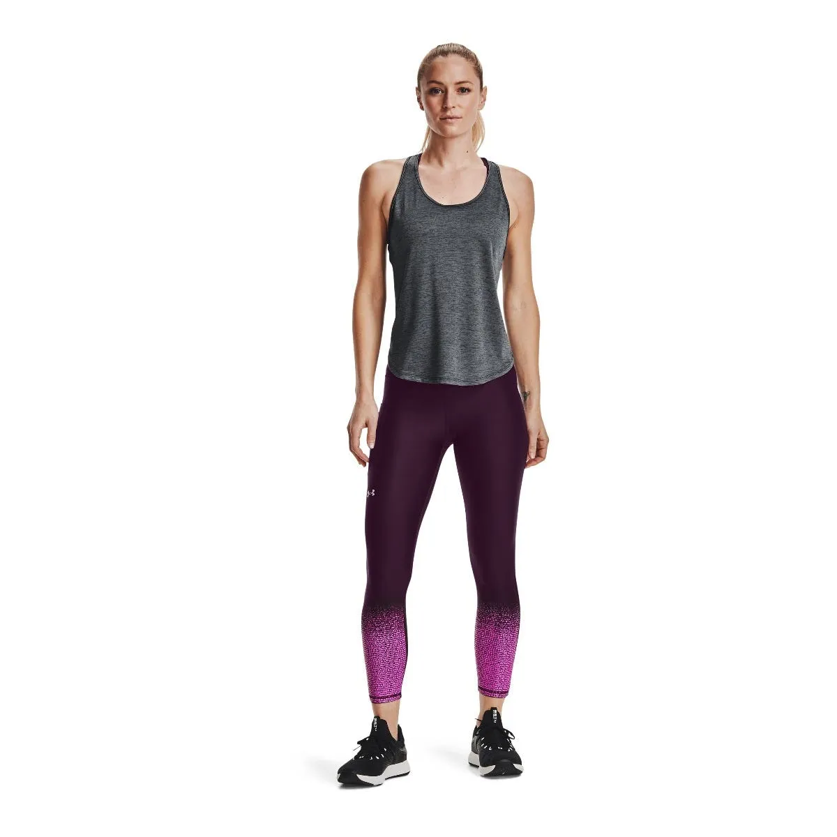 Polera Entrenamiento Mujer Under Armour Tech Sin Mangas Negro