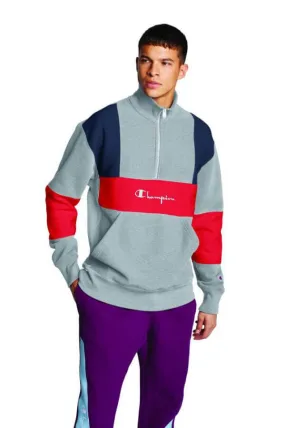 Polera para Hombre CHAMPION RW COLORBLOCKED 1/4 ZIP POP OVER 8+D