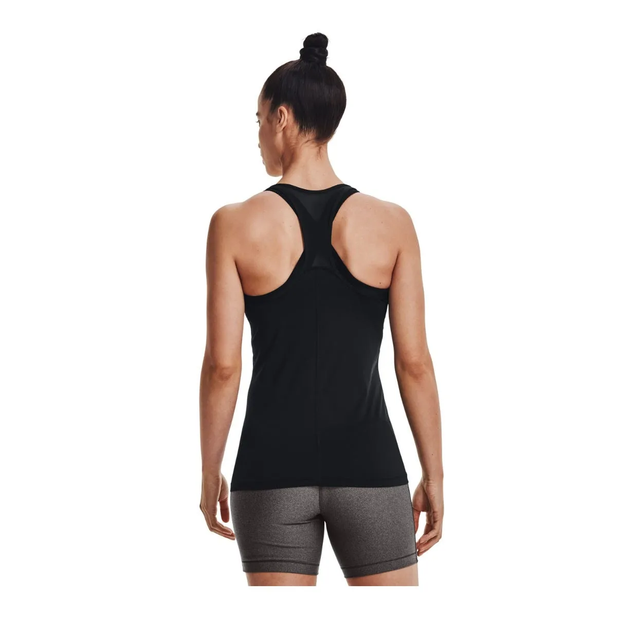 Polera Sin Mangas Entrenamiento Mujer Under Armour Negra