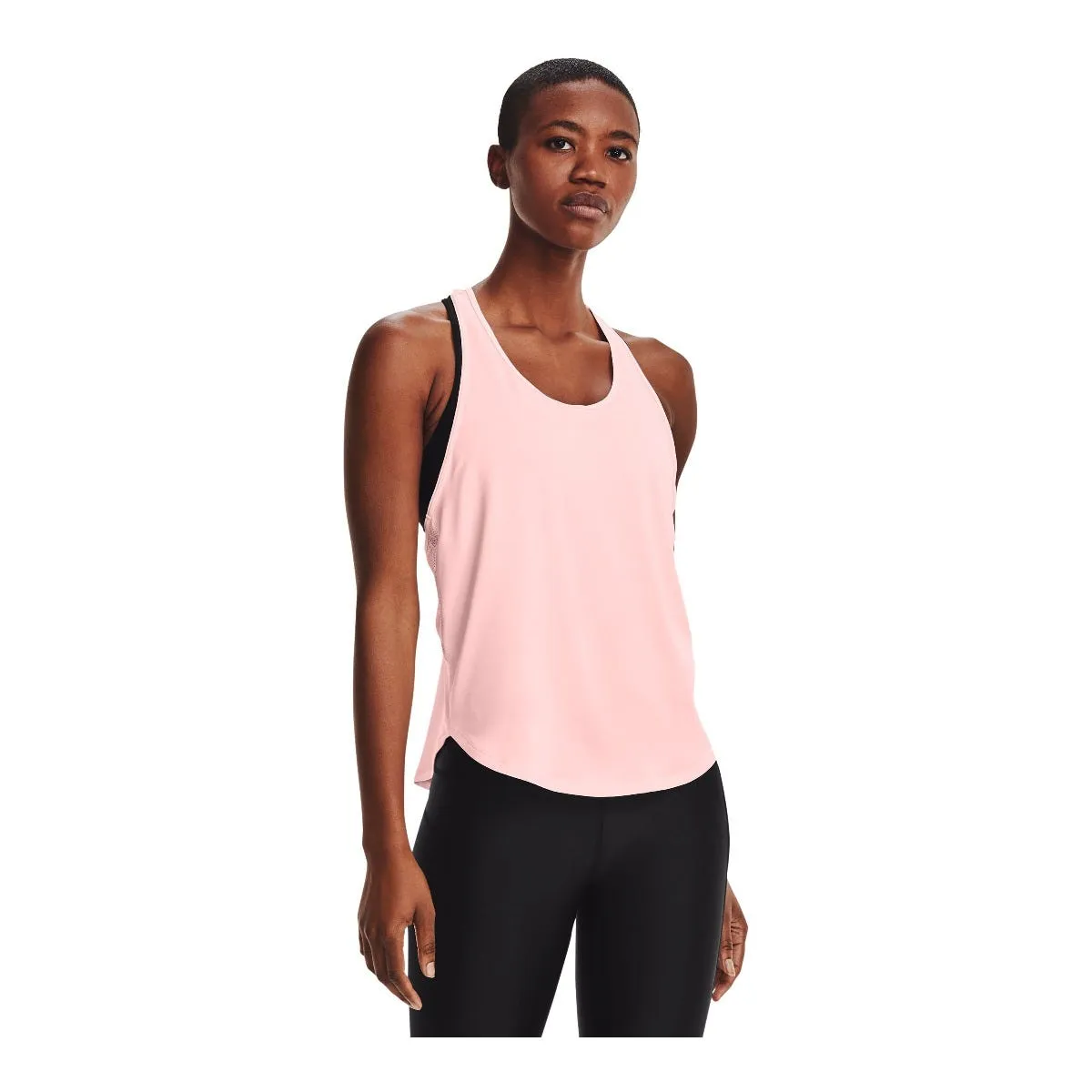 Polera Sin Mangas Entrenamiento Mujer Under Armour UA Tech Violeta