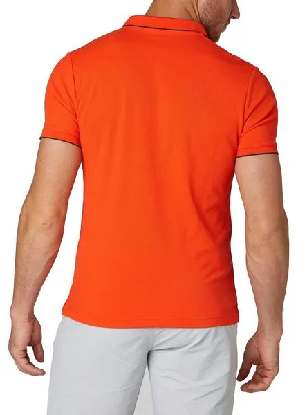 polo helly hansen kos naranja hombre