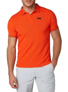 polo helly hansen kos naranja hombre