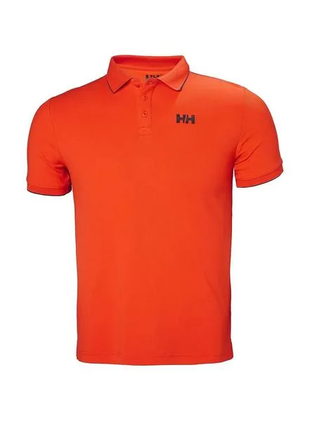 polo helly hansen kos naranja hombre