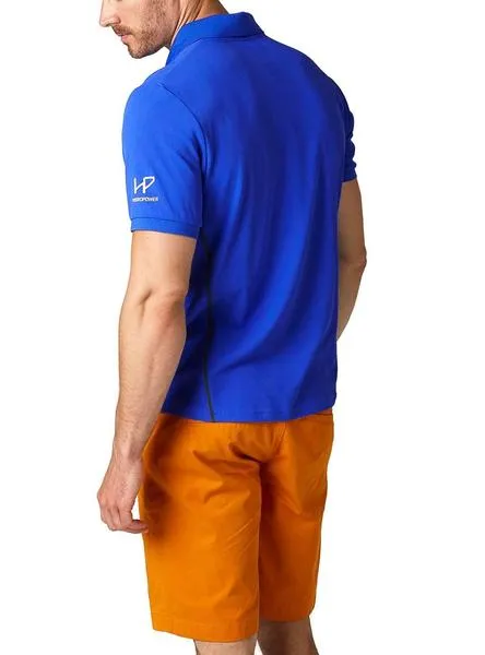 polo helly hansen racing azul para hombre