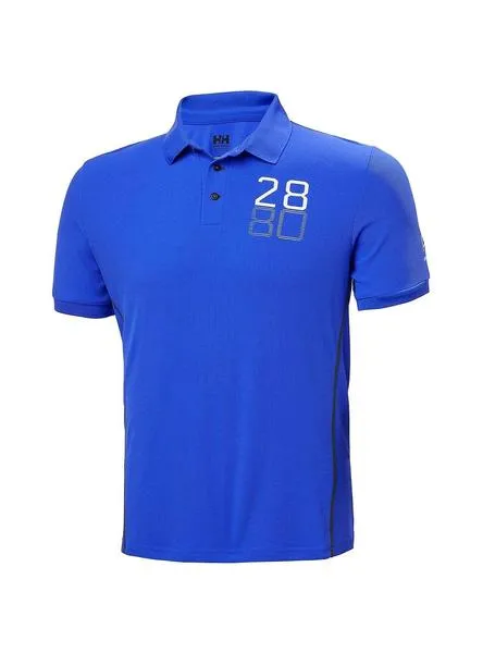 polo helly hansen racing azul para hombre