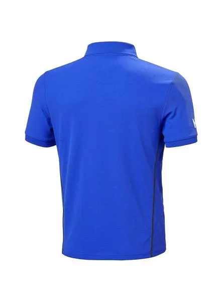 polo helly hansen racing azul para hombre