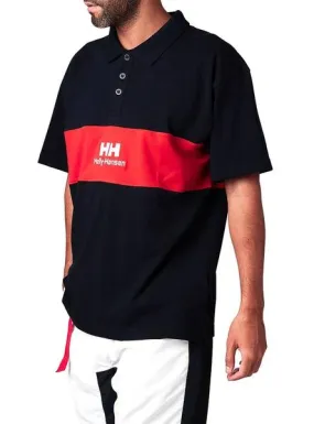 polo helly hansen yu azul para hombre