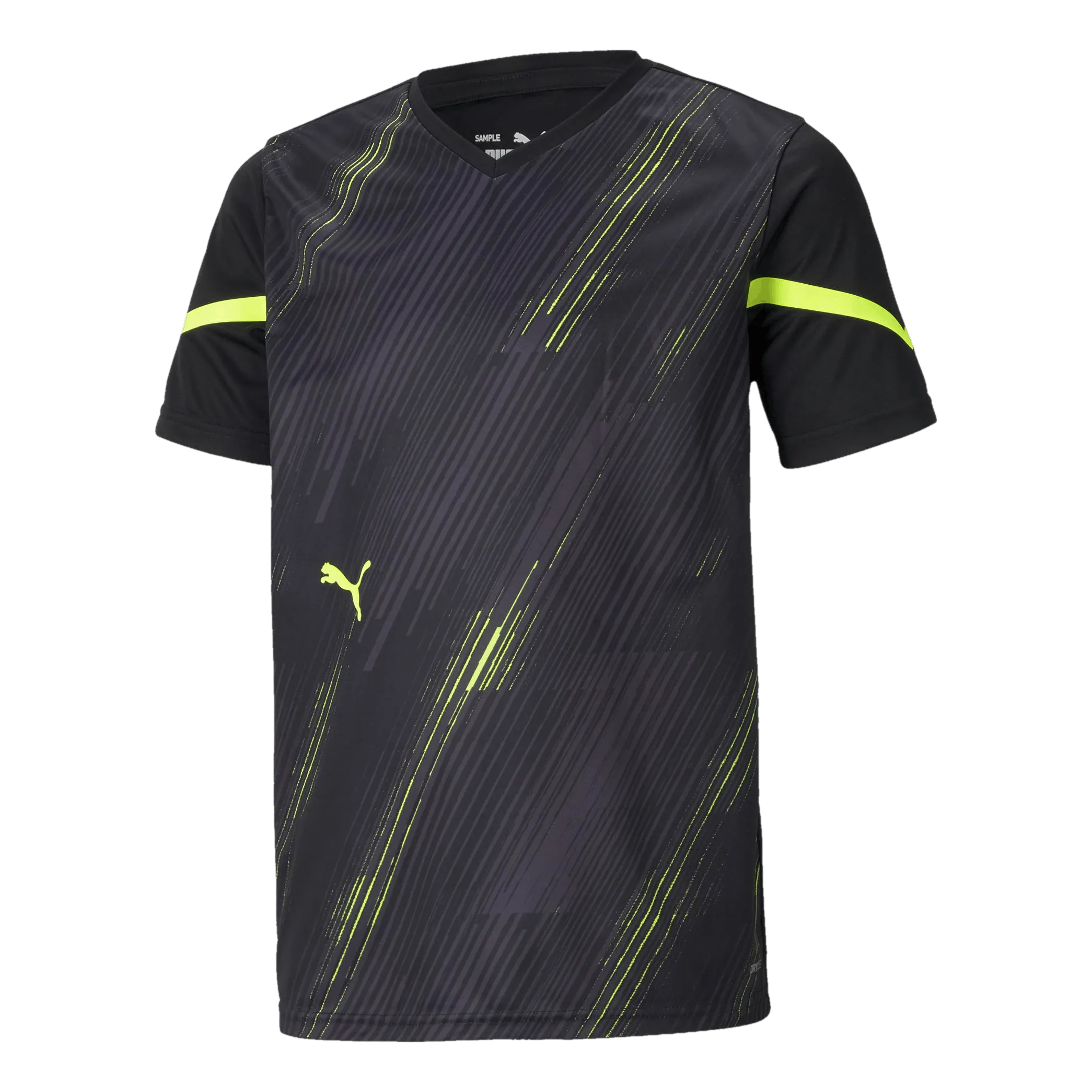 Puma Individual Cup Jersey Black/Yellow