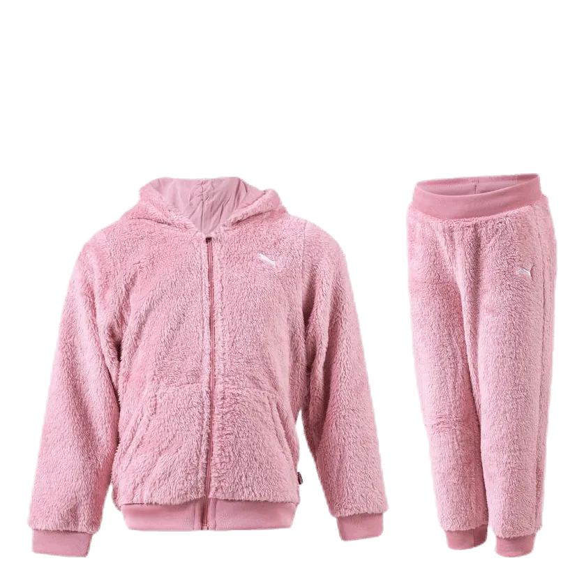 Puma Minicats Sherpa Jogger Pink