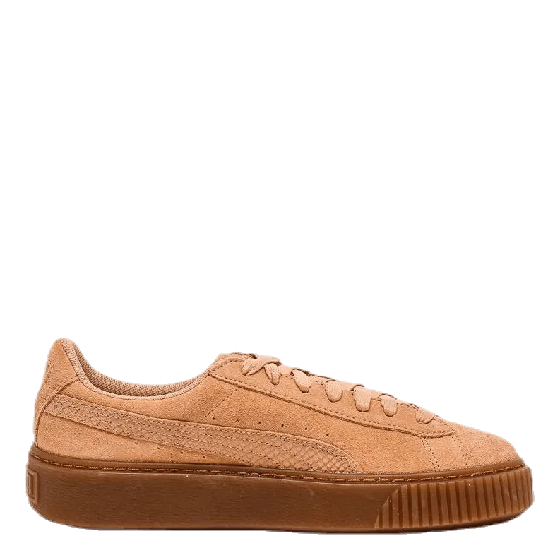 Puma Suede Platform Animal Pink