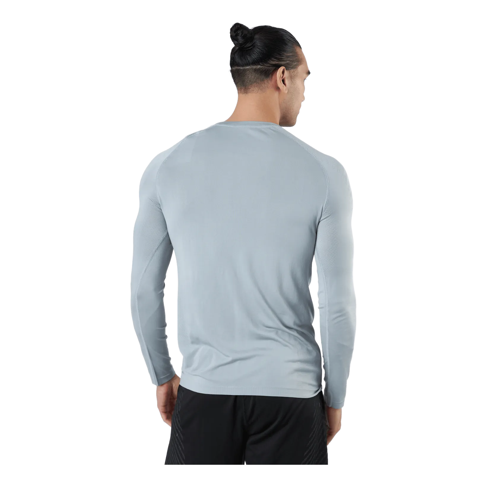 Puma Train Formknit Seamless Ls Tee Medium Gray Heather