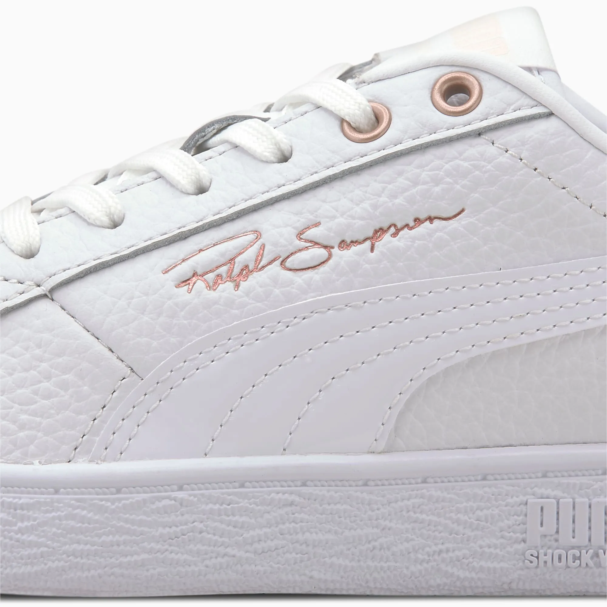 RALPH SAMPSON LO METAL WN'S PUMA WHITE ROSEWATER