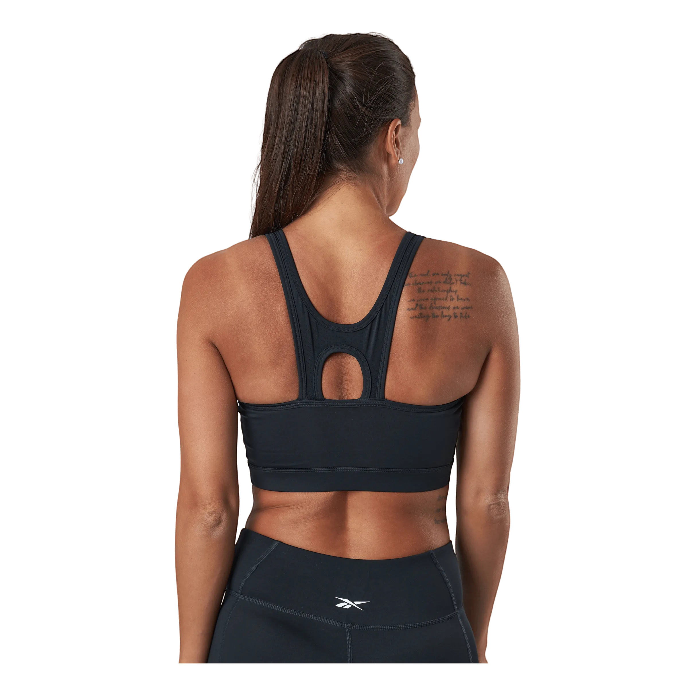 Reebok Wor Mesh Bralette Nghblk