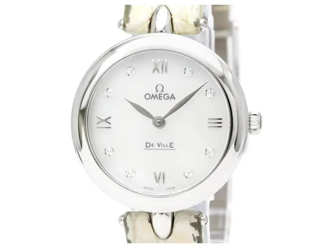 Reloj OMEGA De Ville Prestige Dew Drop con diamantes 