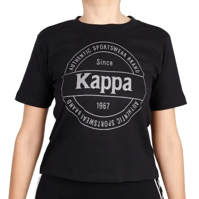 REMERA KAPPA MANGA CORTA AUTHENTIC TRUCK BLACK