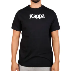 REMERA MANGA CORTA KAPPA DAFFON NEGRA