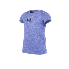 Remera Under Armour Entrenamiento Tech Twist Niña Violeta