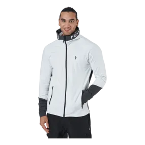 Rendimiento máximo M Rider Zip Hood Offwhite-motion Grey