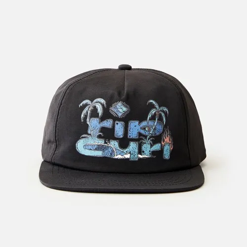 Rip Curl Cosmic Barrel SB Cap Boy Black