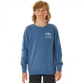 Rip Curl Pure Surf Crew Boy Vintage Navy