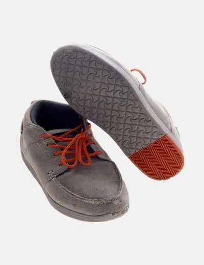 Rip Curl Zapato beige detalle cordón naranja