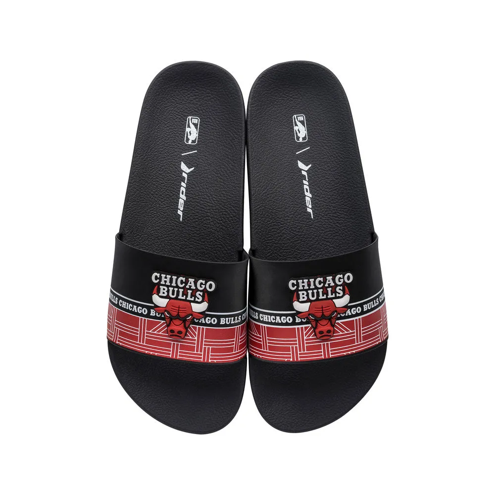 Sandalia Rider para Hombre Full 86 NBA Slide AD Chicago Bulls