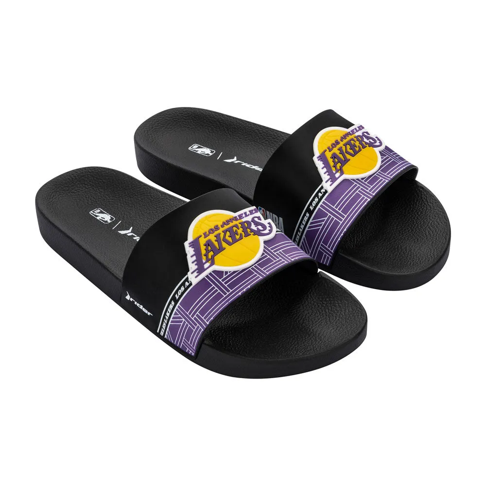 Sandalia Rider para Hombre Full 86 NBA Slide AD L.A. Lakers