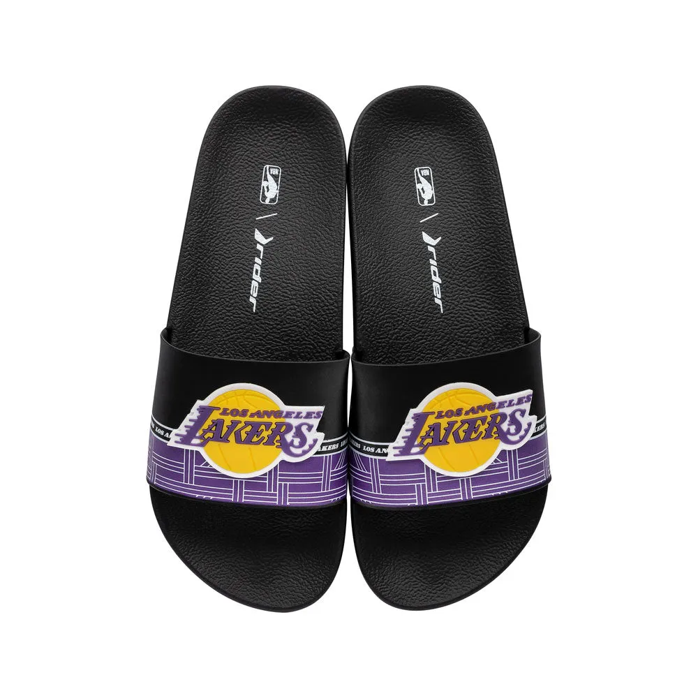 Sandalia Rider para Hombre Full 86 NBA Slide AD L.A. Lakers