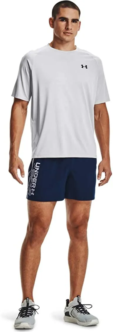 Short Entrenamiento Hombre Under Armour Qualifier Azul