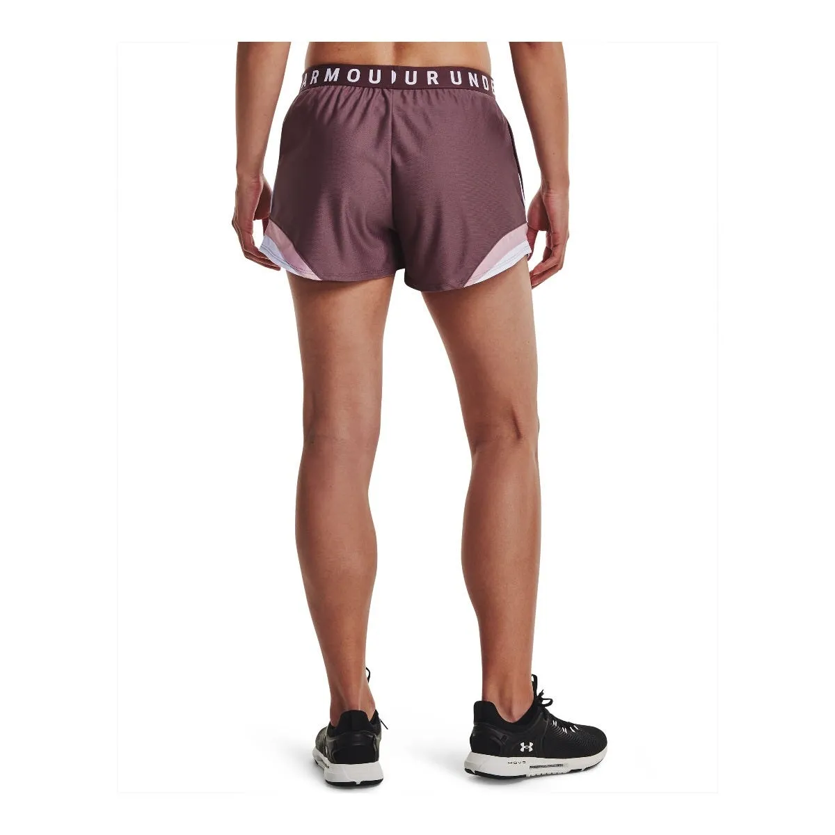 Short Entrenamiento Mujer Under Armour Burdeo