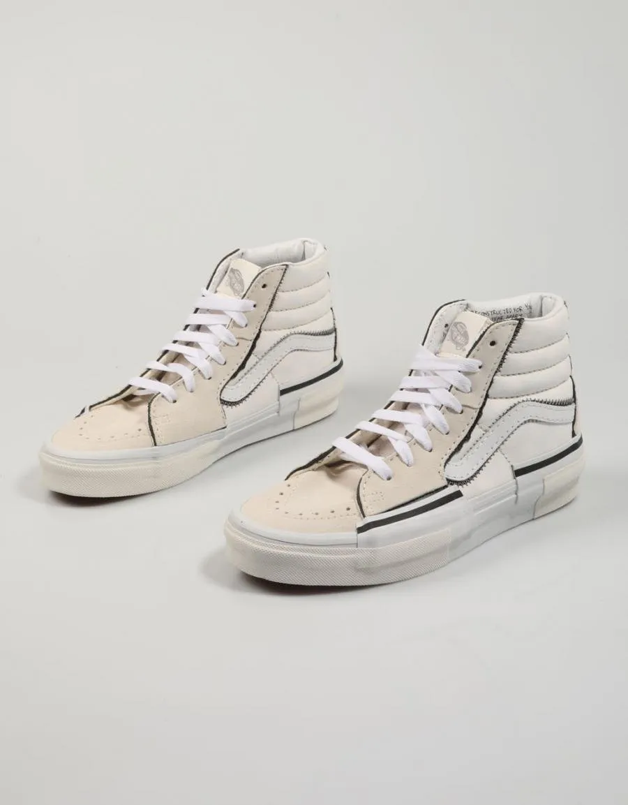  sneakers VANS Sk8 Hi Reconstruct en White 82025