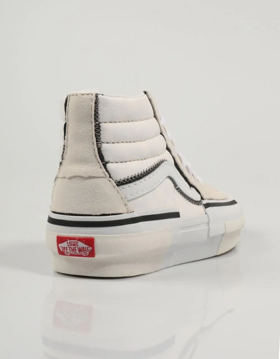  sneakers VANS Sk8 Hi Reconstruct en White 82025