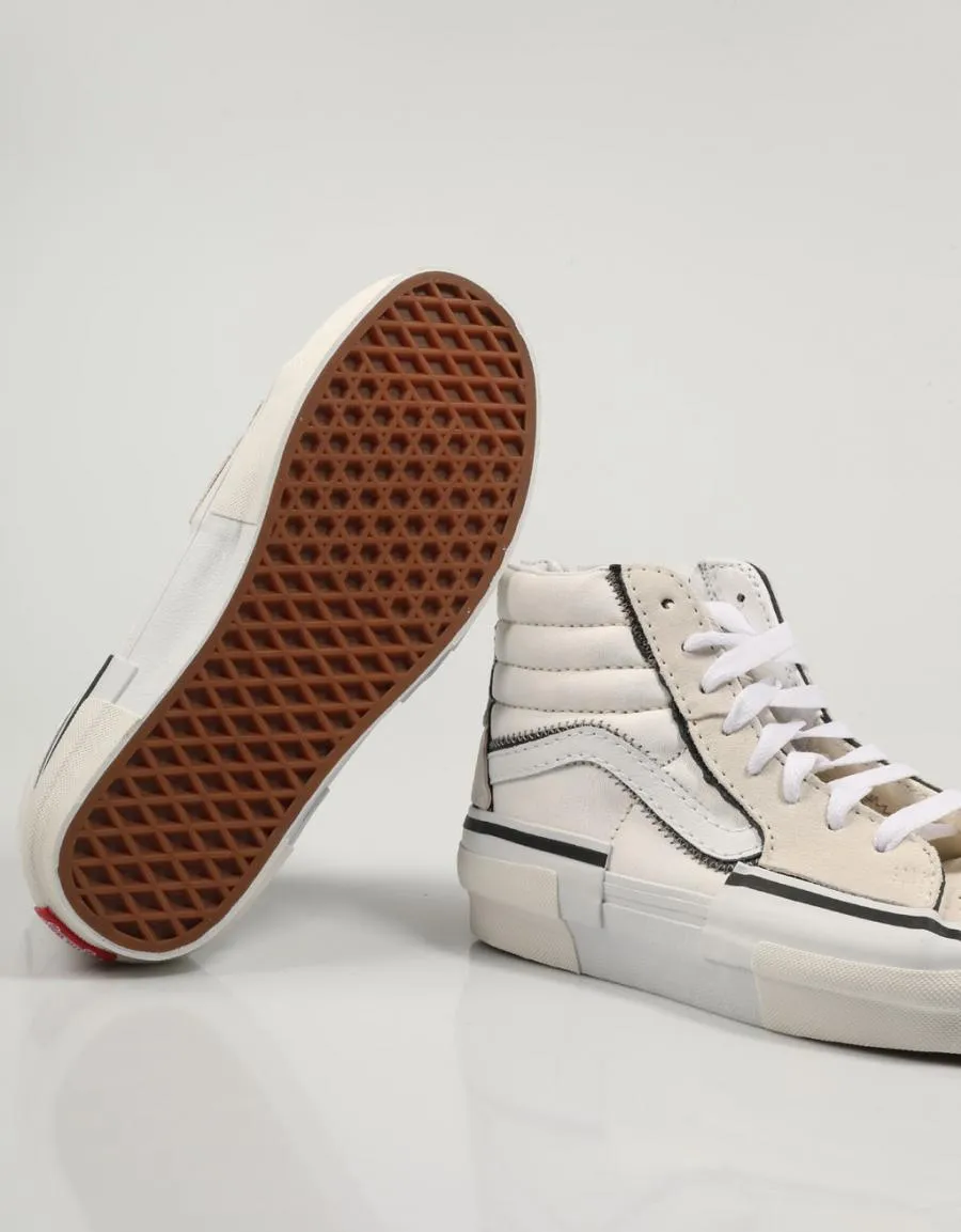  sneakers VANS Sk8 Hi Reconstruct en White 82025