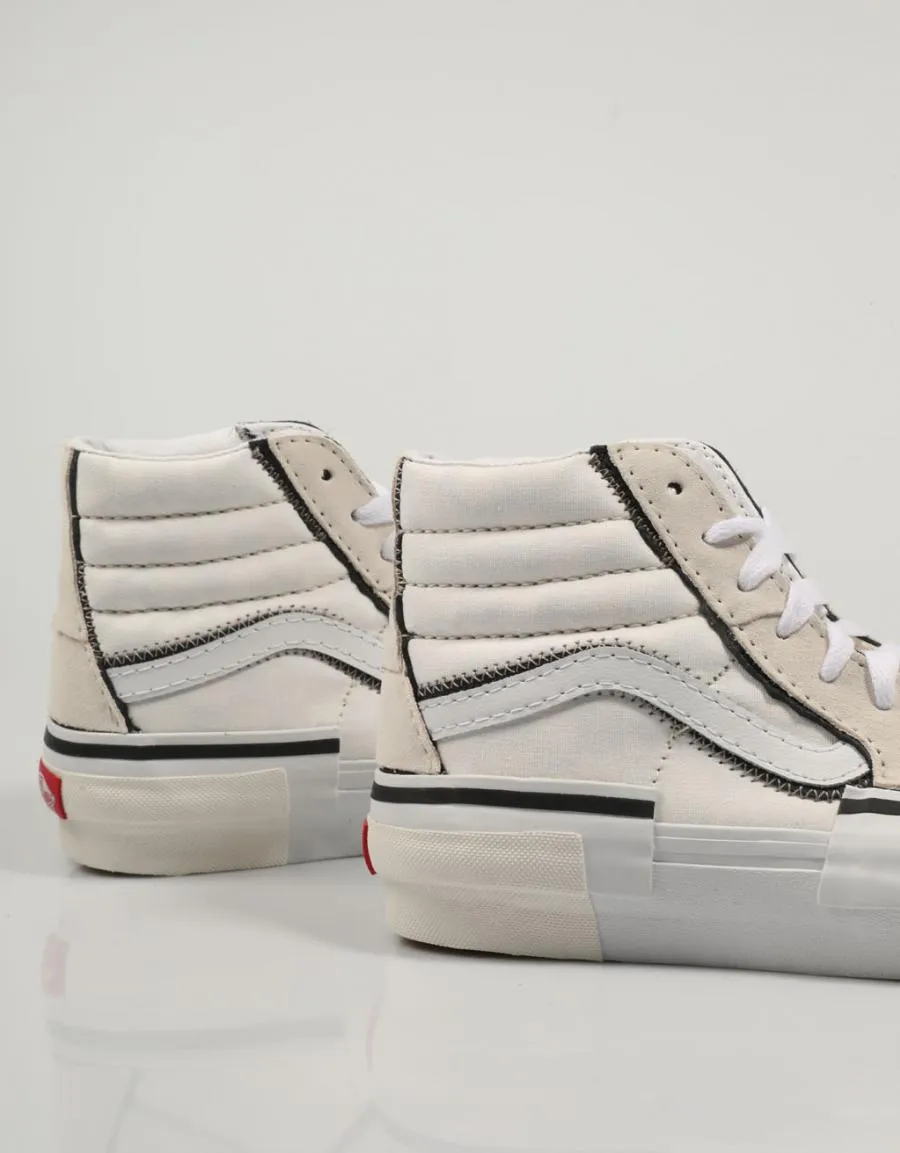  sneakers VANS Sk8 Hi Reconstruct en White 82025