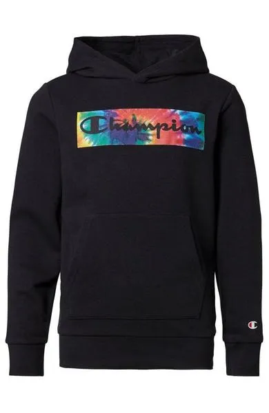 Sudadera Champion  Tie Dye Negro Niño