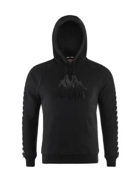 sudadera kappa hurtado negro