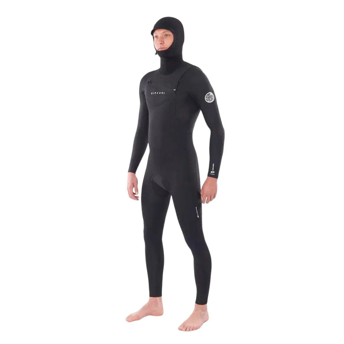 Traje Neoprene Rip Curl 5/4 D Patrol Cz Hood Negro