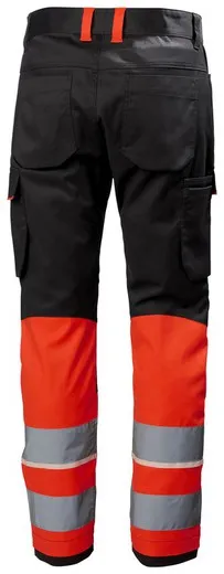 Uc-Me Cargo Pant Cl1 Helly Hansen Hi Vis Red/Ebony