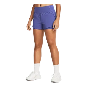 Under Armour Flex Woven 2-in-1 Short Purple