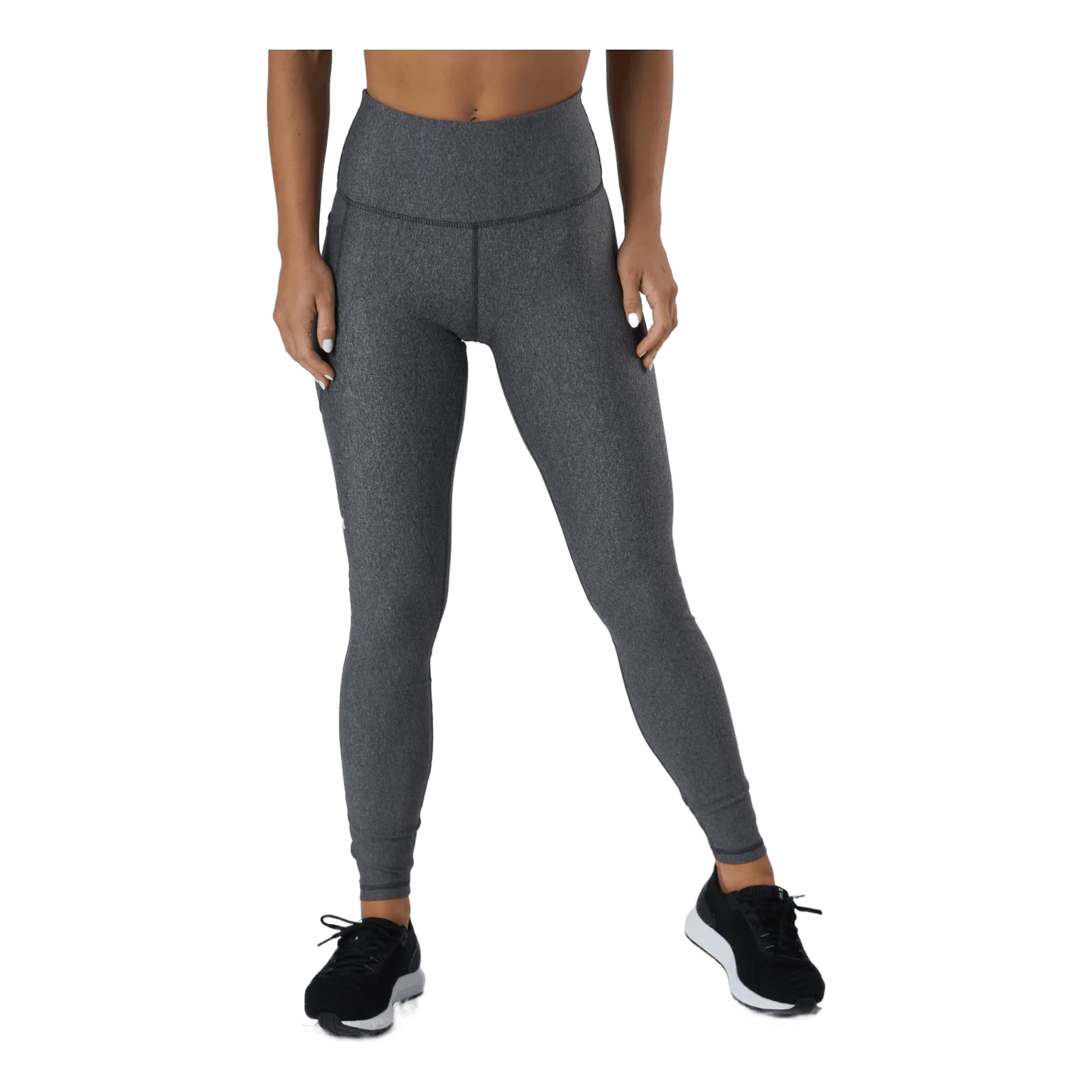 Under Armour Hg Armour Hirise Leg Charcoal Light Heather